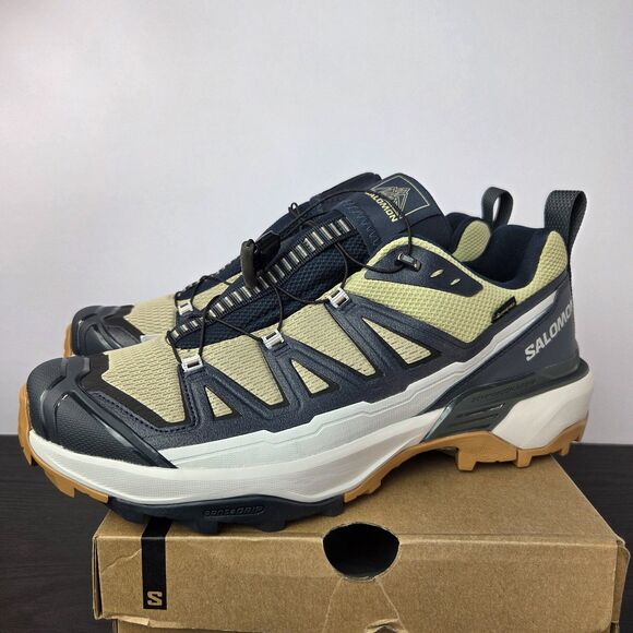 Salomon X Ultra 360 Edge GTX GoreTex H2OPROOF Slate Green Carbon Grey Hike Trail main image 6